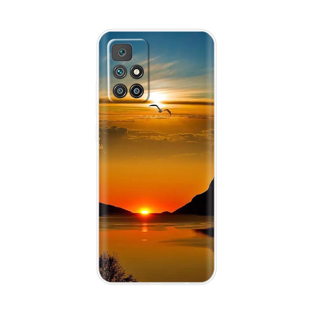 For Xiaomi Redmi 10 Case Shockproof Silicone Soft TPU Fundas Cases For Xiaomi Redmi 10 2022 Cover Coque Redmi10 Global 6.5 Inch