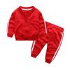 Children's Clothing Zipper Jacket Sports Sweatshirt Sweatpants Two-piece Set