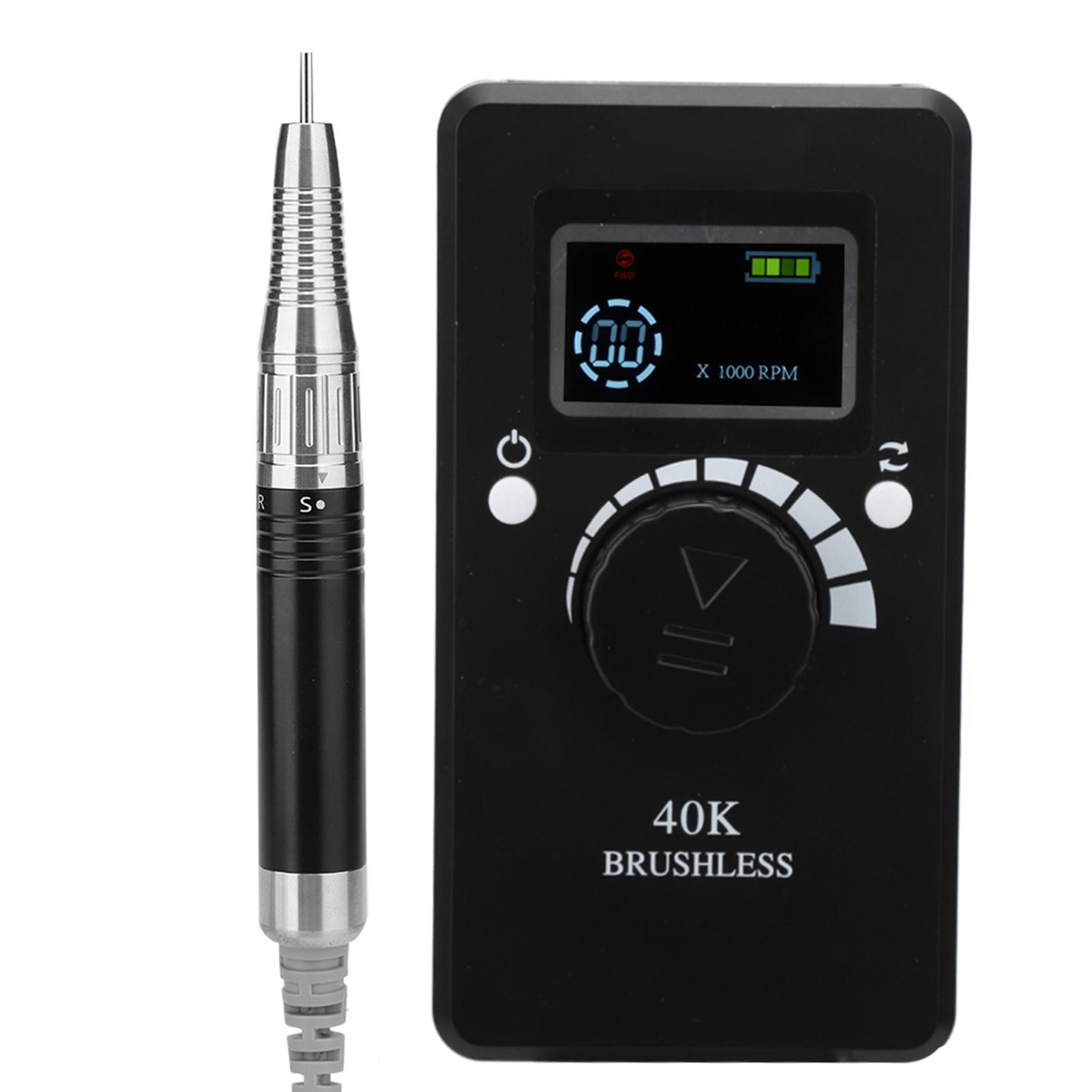 

Портативная электрическая шлифовальная машинка для ногтей 40000 об/мин, устройство для маникюрной шлифовки US PLUG