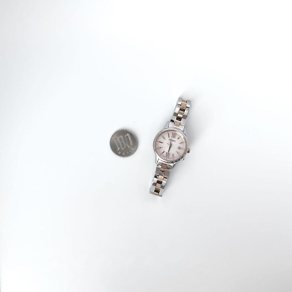 [USED] Seiko Rukia Women's Watch, Working, Radio-Controlled Solar, s2101