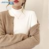 Jeanswest Women's Thermal Fleece Lined Stand Collar Top