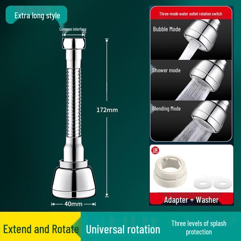 Yu Zhu Xun Anti-Splash Kitchen Faucet Extender