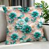 Art D Flowered Cushion Cover Cushion Cover Set Pcs X X X Pillowcase Decorative Sofa Home Decor