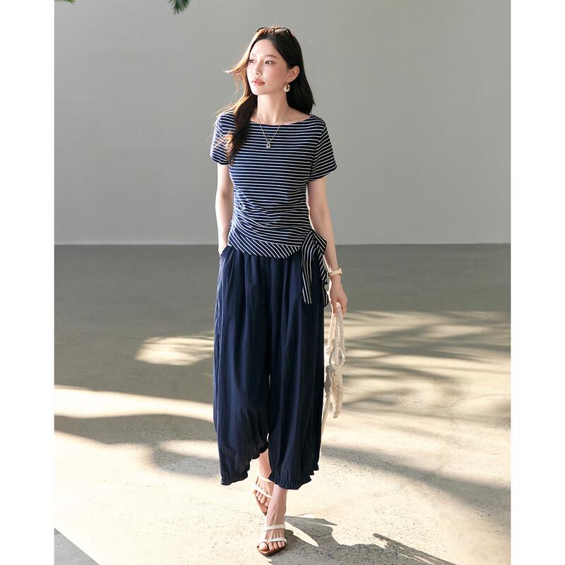 TERRE BLEUE Women s Summer Two-Piece Set XL