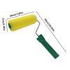 8inch Wall Paint Roller Brush Portable Sponge Painting Roller with Handle Roller Brush Paint Portable for Wall Painting Tool