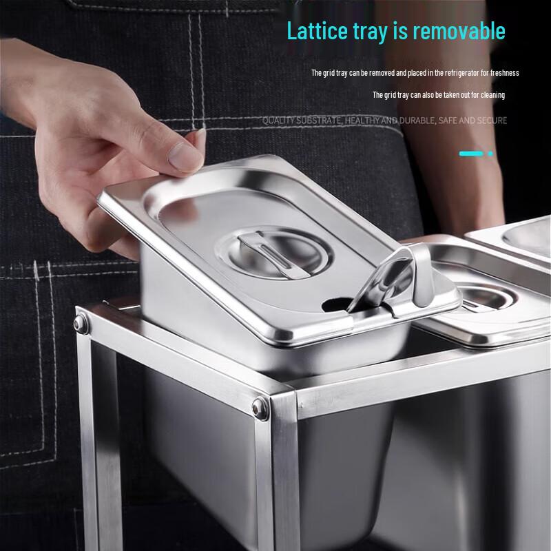 Beifu 2-Tier Countertop Kitchen Seasoning Rack