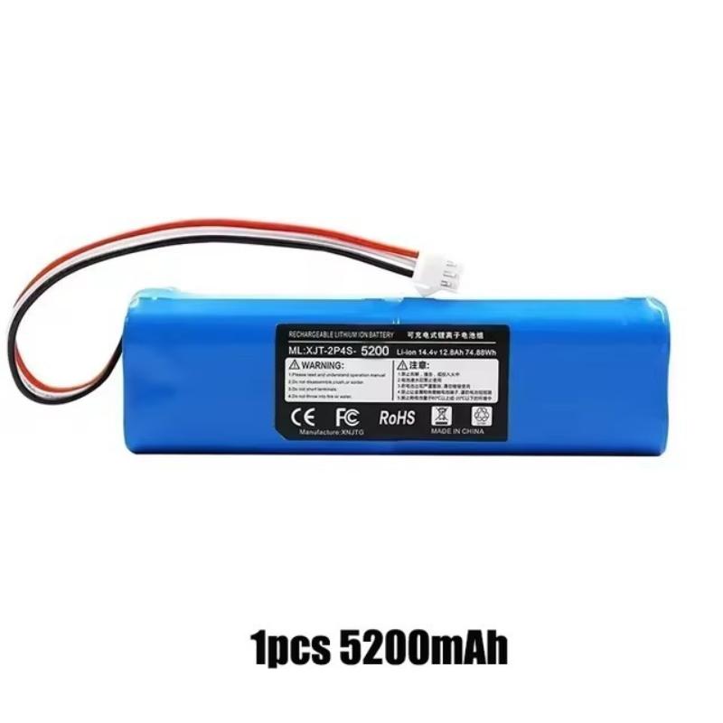 

1Pcs For Xiaomi Lydsto R1 Roidmi Eve Plus Viomi S9 Robot Vacuum Cleaner Battery Pack Capacity Accessories 5200-12800Mah 5200mAh