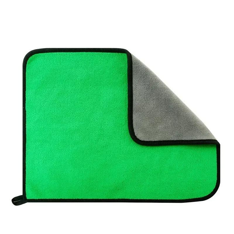 Microfiber Car Cleaning Towels Car Wash Drying Cloth Hemming Microfiber Towel Care Wash Cloth Car Detailing Accessories