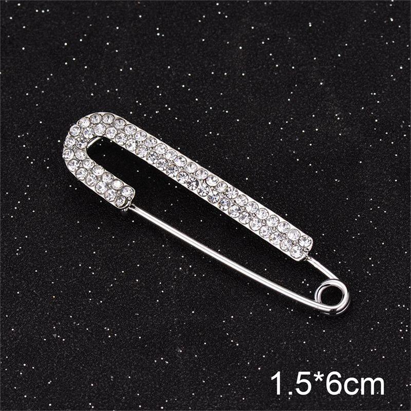 Pearls Brooch Waistband Pin Smaller Openning Bottom  Metal Diy