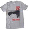 U2 War Tour T-Shirt Grau Neu Unisex T-Shirt