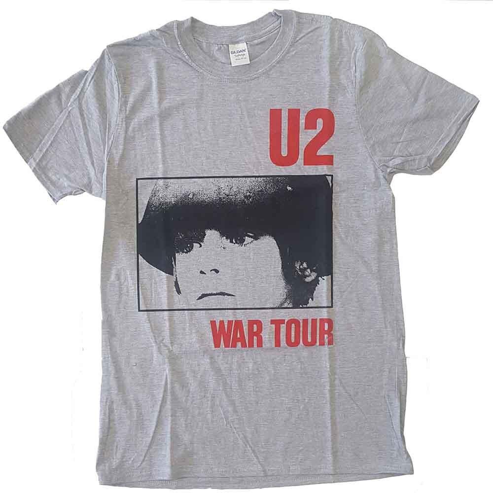 U2 War Tour T-shirt Grey New XXXXL