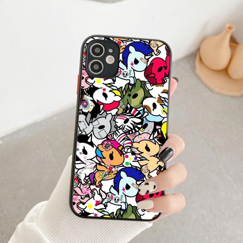 Japan Tokidokis Phone Case For IPhone 14 11 12 13 Mini Pro Max 8 7 Plus X XR XS MAX Translucent Matte Cover