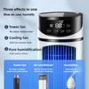 6 Gears USB Portable Air Conditioner Cooler Mini Cooling Fan With 300 ML Water Tank Humidifier Night Light For Home Room Camping