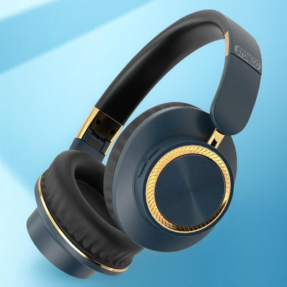 

Wireless Bluetooth Foldable Earphones Headset Private Mold Subwoofer Game Sports Headphones