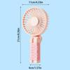 Summer Small Umbrella Fan Handheld Outdoor Portable Hanging Neck Umbrella Foldable USB Desktop Mini Fan Strong Airflow Fa