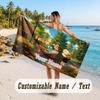 Personalized Beach Towel,Amazing World of Gumball Custom Printed Name Text, Super Absorbent Towel For Beach Vacation