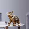 Statue Golden Sculpture Resin Feng Shui Figurine for Car Shelf Cafe Shopwindow Decor