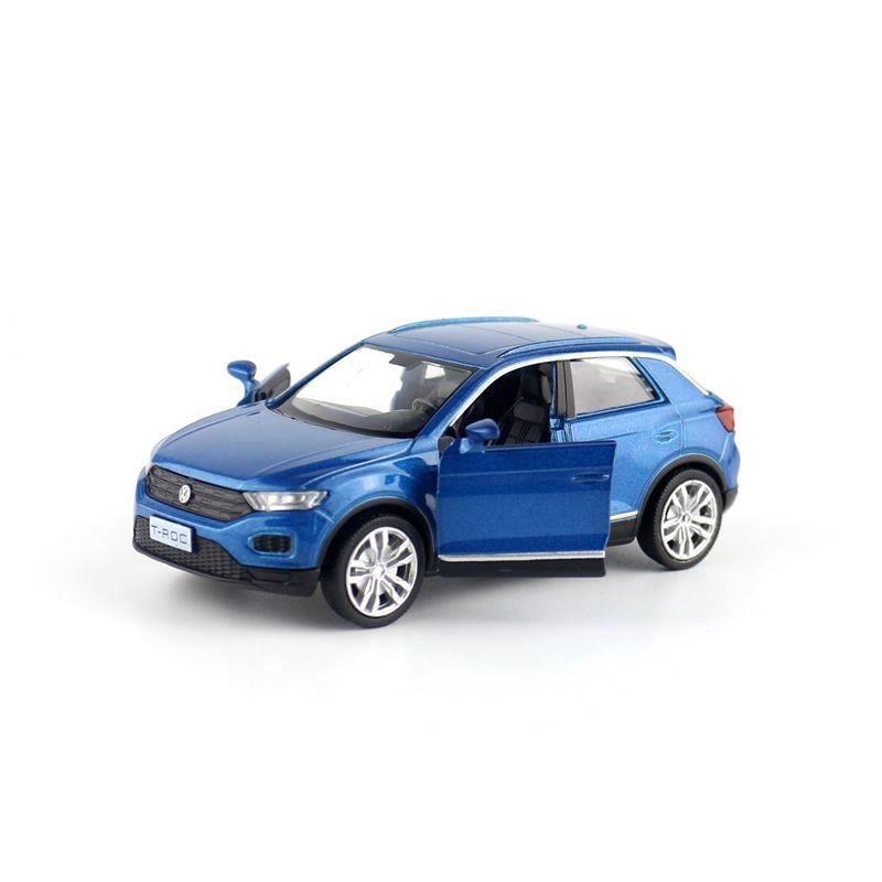 Alloy Volkswagen Tiggo Suv Sedan Model For Kids With Inertia Control For Collectors