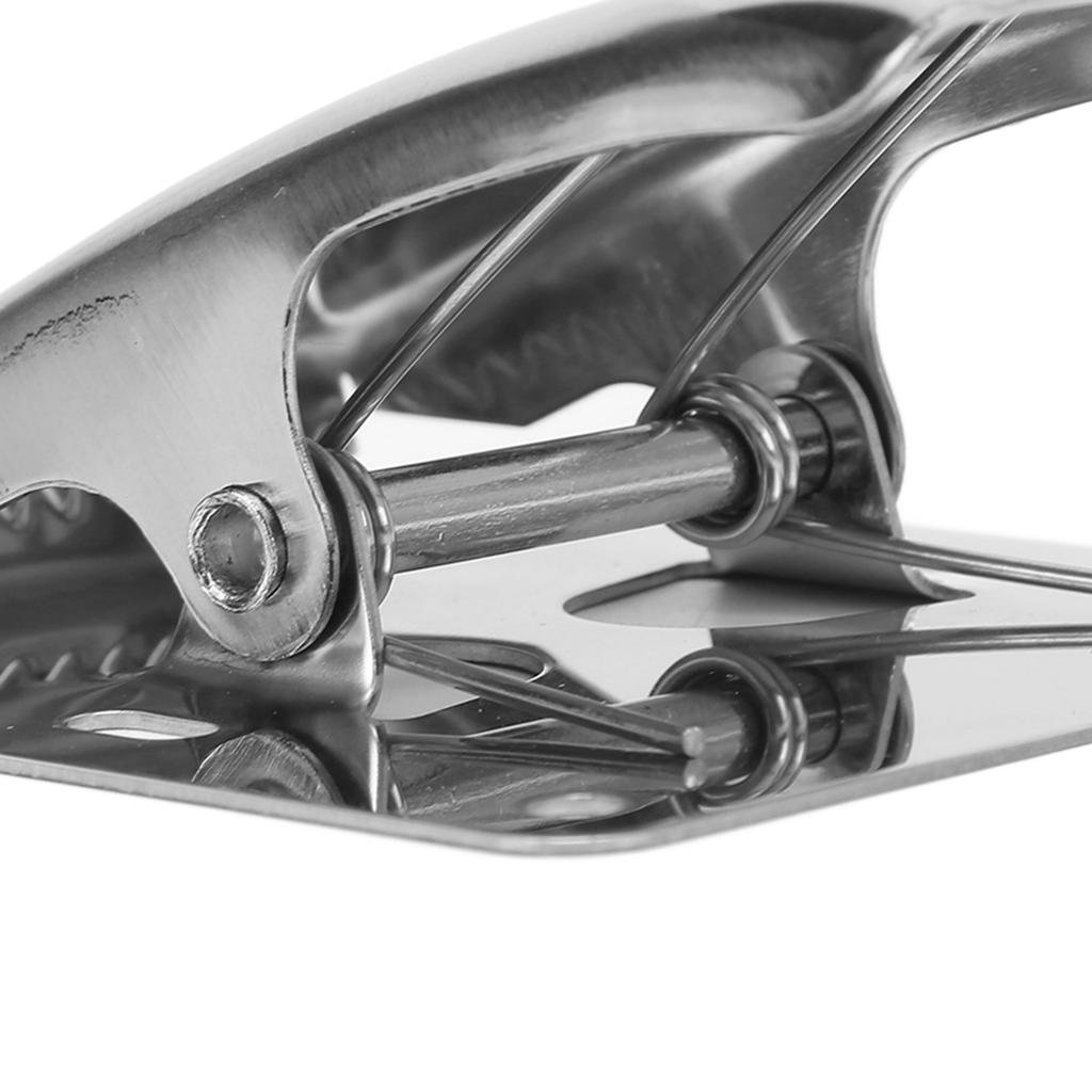 Fischgreifer Edelstahl Multifunktional Tragbar Fester Griff Federdesign Guter Angelhelfer Angelwerkzeug