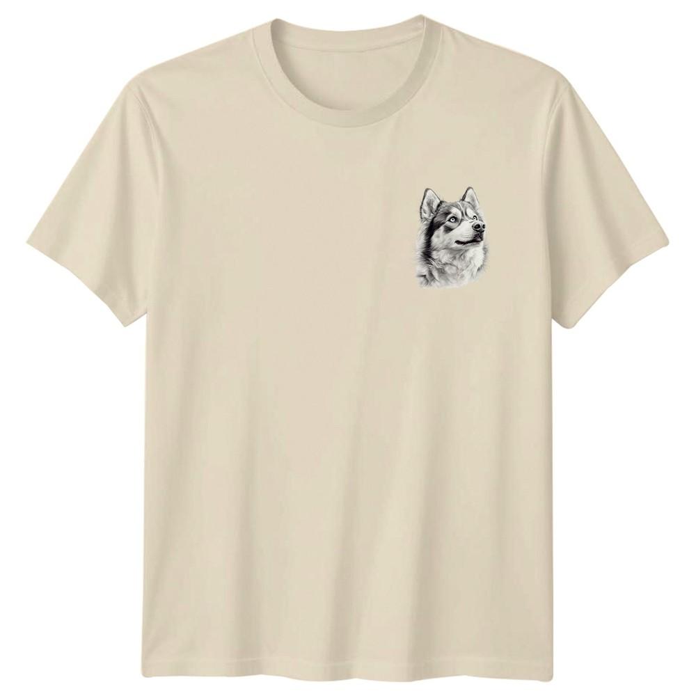 Husky Dog Animals Graphic Tee Unisexs Unisexs Unisex TShirt