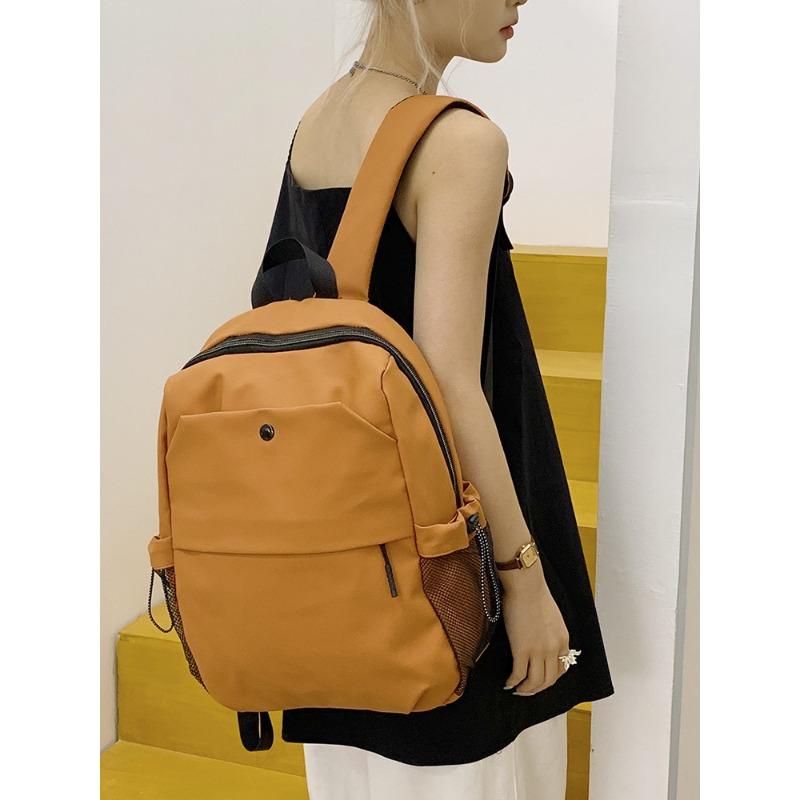 

Стильный, легкий и вместительный студенческий школьный рюкзак Новый рюкзак для отдыха и путешествий для компьютера коричневый