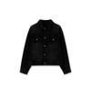 [wooyoungmi] Black Tint Washing Denim Jacket W261JP21970B