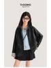Tao Town Girls' Leather Lapel Jacket - Spring/Autumn Fashion for Big Kids