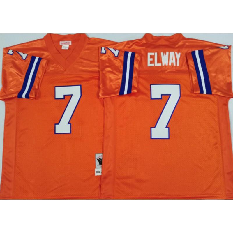 Denver Broncos Hall Of Fame 84 Vintage Rugby Jersey Embroidered Football Fan Apparel Men