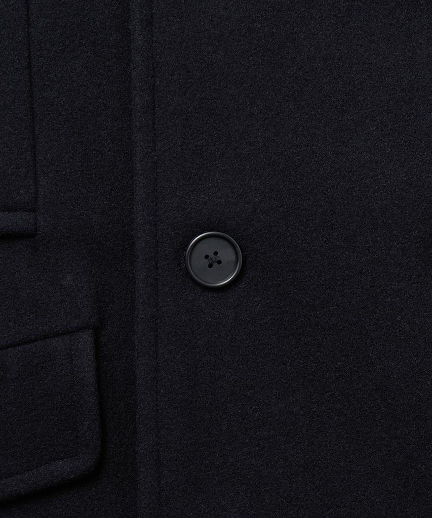 Musinsa Standard Wool Blend Extra Oversized Peacoat [Navy]