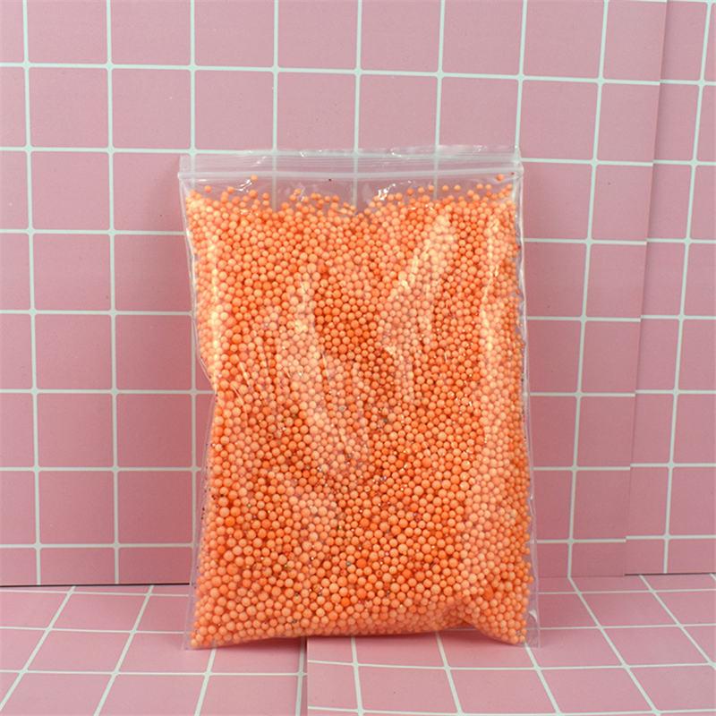 1pack Polystyrene Styrofoam Balls Bottle DIY Snow Mud Particles Acssories Slime Balls Small Tiny Foam Beads For Foam Filler