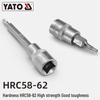 YATO 1/2" Star Screwdriver Socket Set, Chrome Vanadium Steel, S2 Head