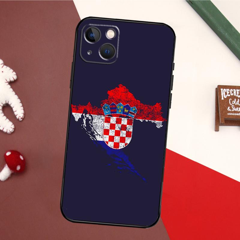 

Croatia Coat Of Arms Flag Case For iPhone 15 Pro Max 14 13 12 11 16 17 Pro Max mini 15 16 Plus 16e 17 Air Back Cover iPhone 14 Plus