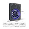 10 Inch Portable Car Audio System Modification Speaker Ultra-thin Car Power Amplifier High Power Active Subwoofer