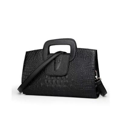 Fashionable and Simple Versatile Hand-held Embossed Crossbody Single-shoulder Handbag