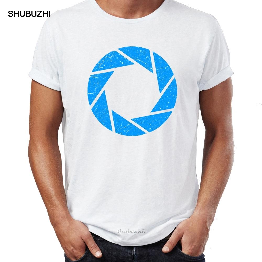 

Мужская футболка Portal Aperture Science Игровая Геймерская Графика Потрясающая Мужская Футболка Хип-Хоп Уличная Одежда Новое Поступление Мужская Одежда S