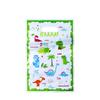 Dinosaur-Themed Birthday Party Disposable Tableware Set: Paper Plates, Cups, and Napkins for Girls