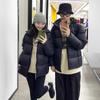 Winter New Women's Fashion Short Hooded Warm Bread Clothes Versatile Down Cotton Clothes