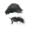 50Pcsdiy Color Feather Full Fleece Turkey Feather Clothing Antique Headdress Pet Toy Handicraft Decoration