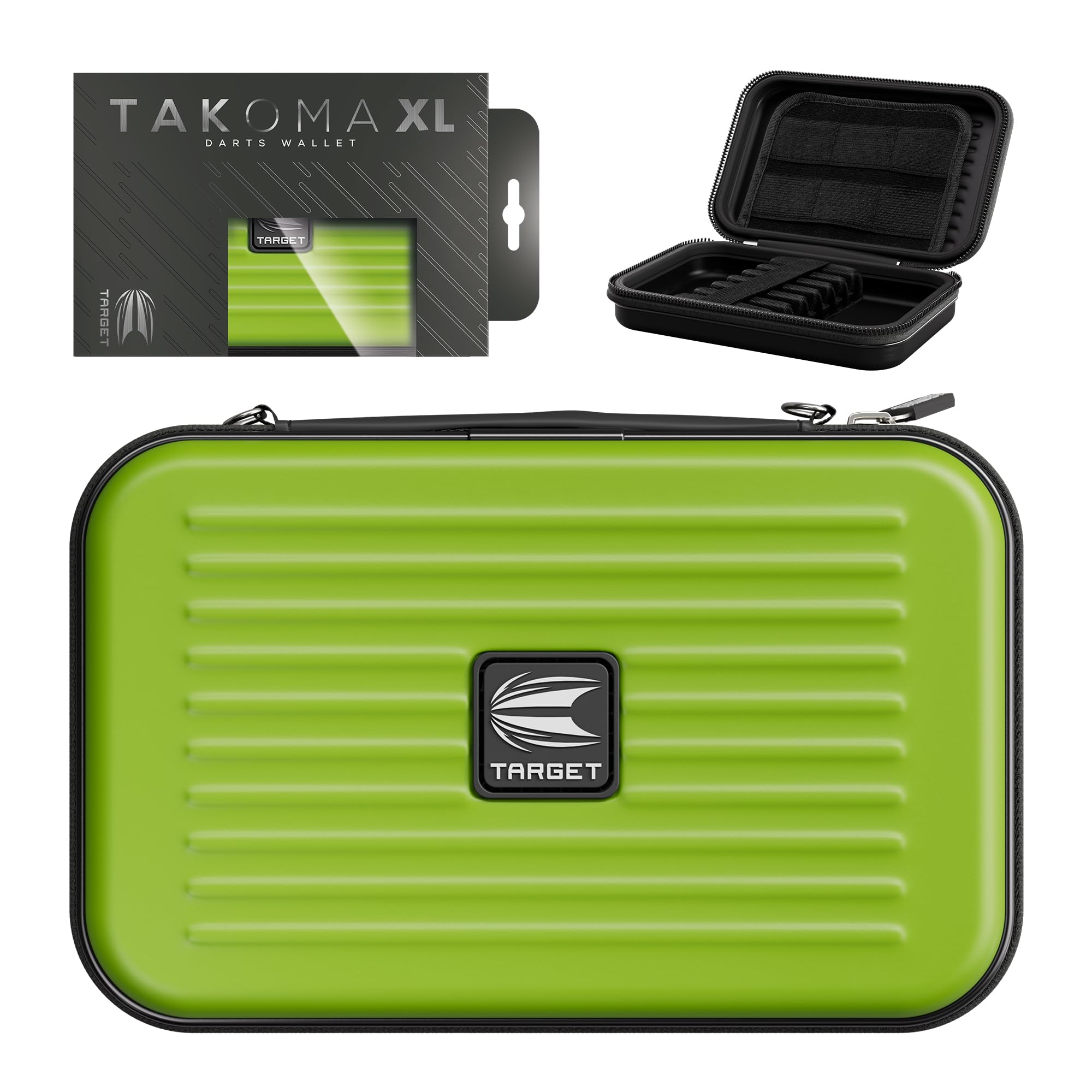 TARGET TAKOMA WALLET XL darts case 6 darts darts accessories storage green