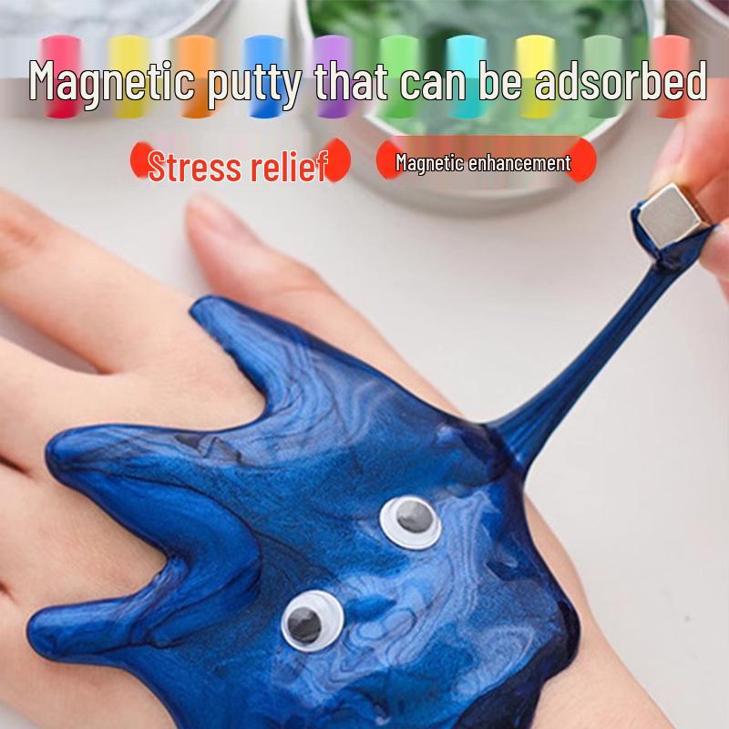 Magnetic Ferrofluid Stress Relief Toy - Advanced Black Technology Decompression Magnet for Boys, Popular with Internet Celebrities