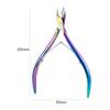 1 Pcs Germany Colorful Scissor Nipper Clipper Plier Nail Cuticle Dead Skin Remover Clear Nail Art Tool for Beauty Salon