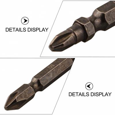 Steel Material Double Head Screwdriver Bits Electric Drill Screwdriver Bits