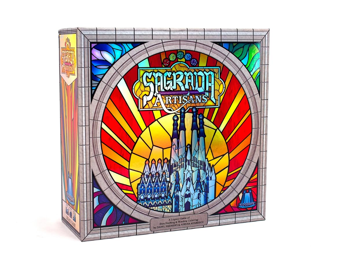 

Sagrada Artisan A Strategy Game Based on the Board Game Family Board Game for Kids Adults Ages Players Easy to Learn - Award-Winning Sagrada ! &