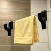 Shower Hook Plastic Anti-Slip Compression Resistant Hook Within 8mm Glass Door Drill-Free Installation Hook for Bathroom