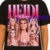 Heidi Klum Shirt, Heidi Klum Homage Fan Tshirt, Heidi Klum Fan Tees, Heidi Klum Retro T-shirt, Heidi Klum Merch, Christmas and Halloween
