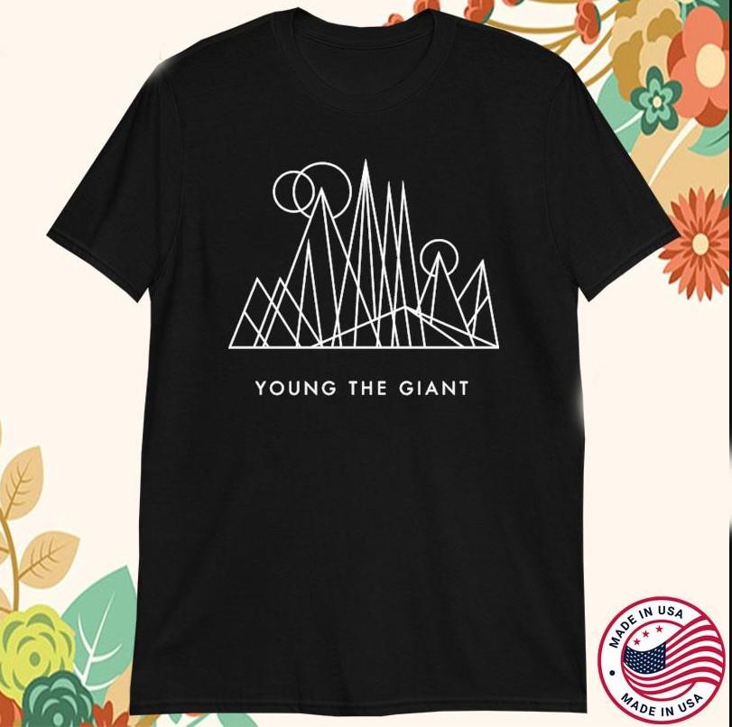 Young The Giant Mountain Logo T-shirt size S-5XL XL