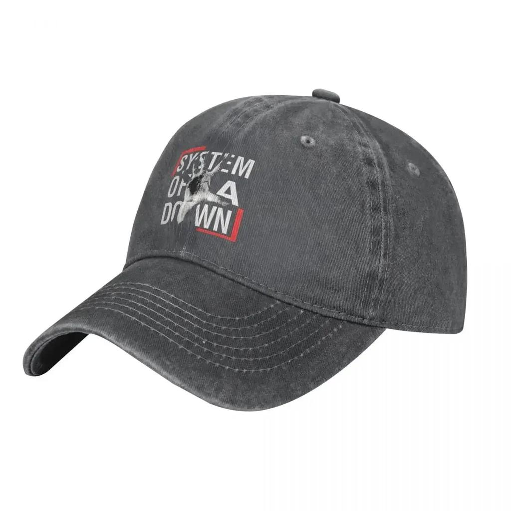 System Of A Down Cappellino da Baseball Band Uomo Cappello da Camionista Stampato Estivo Elegante Cappellino Casual da Palestra