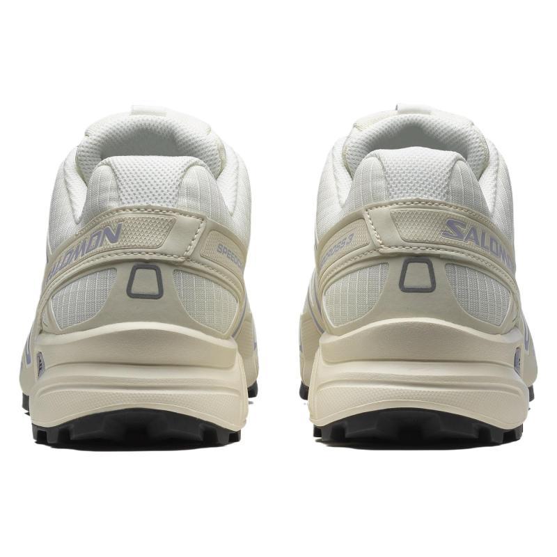 SALOMON Speedcross 3 Anti Slip And Wear Resistant Lightweight Low Top Outdoor Shoes Unisex White Sneakers 477234