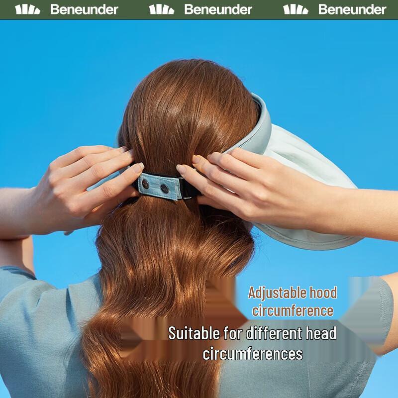 Beneunder Women's Large Brim UV Protection Visor Hat