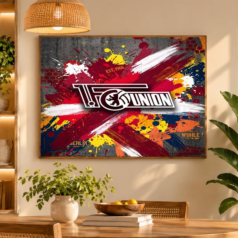 5D Diamond Painting Union Berlin FC DIY Full Drill Diamond Art Kit Home Decoration